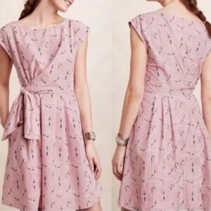 EUC Anthropologie Maeve Bathing Beauties Divers Shirt Dress Size 0